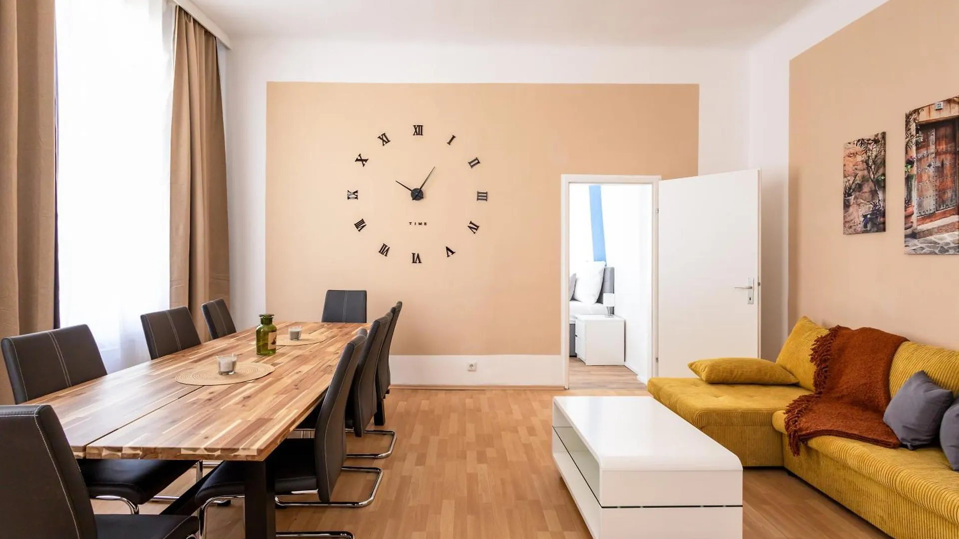 The Prater Social Hub Double Bedroom Vienna Apartment