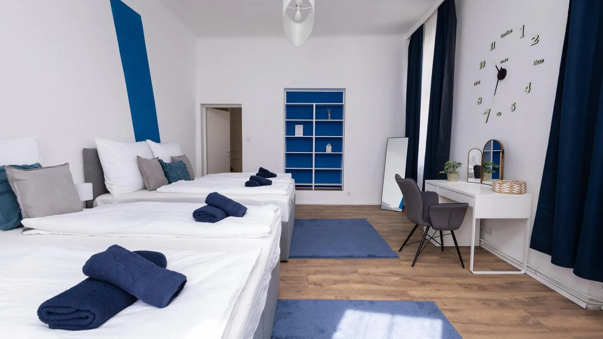 Apartment The Prater Social Hub Double Bedroom Vienna