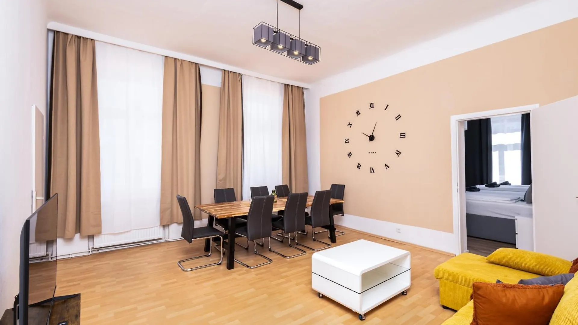 The Prater Social Hub Double Bedroom location