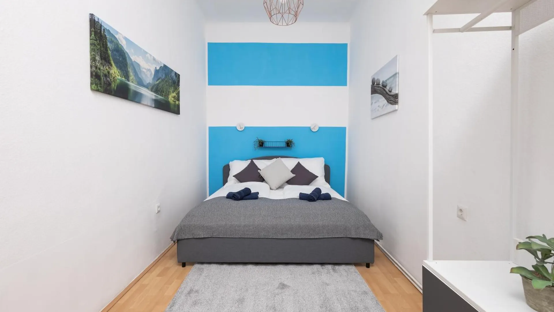 Apartment The Prater Social Hub Double Bedroom Vienna