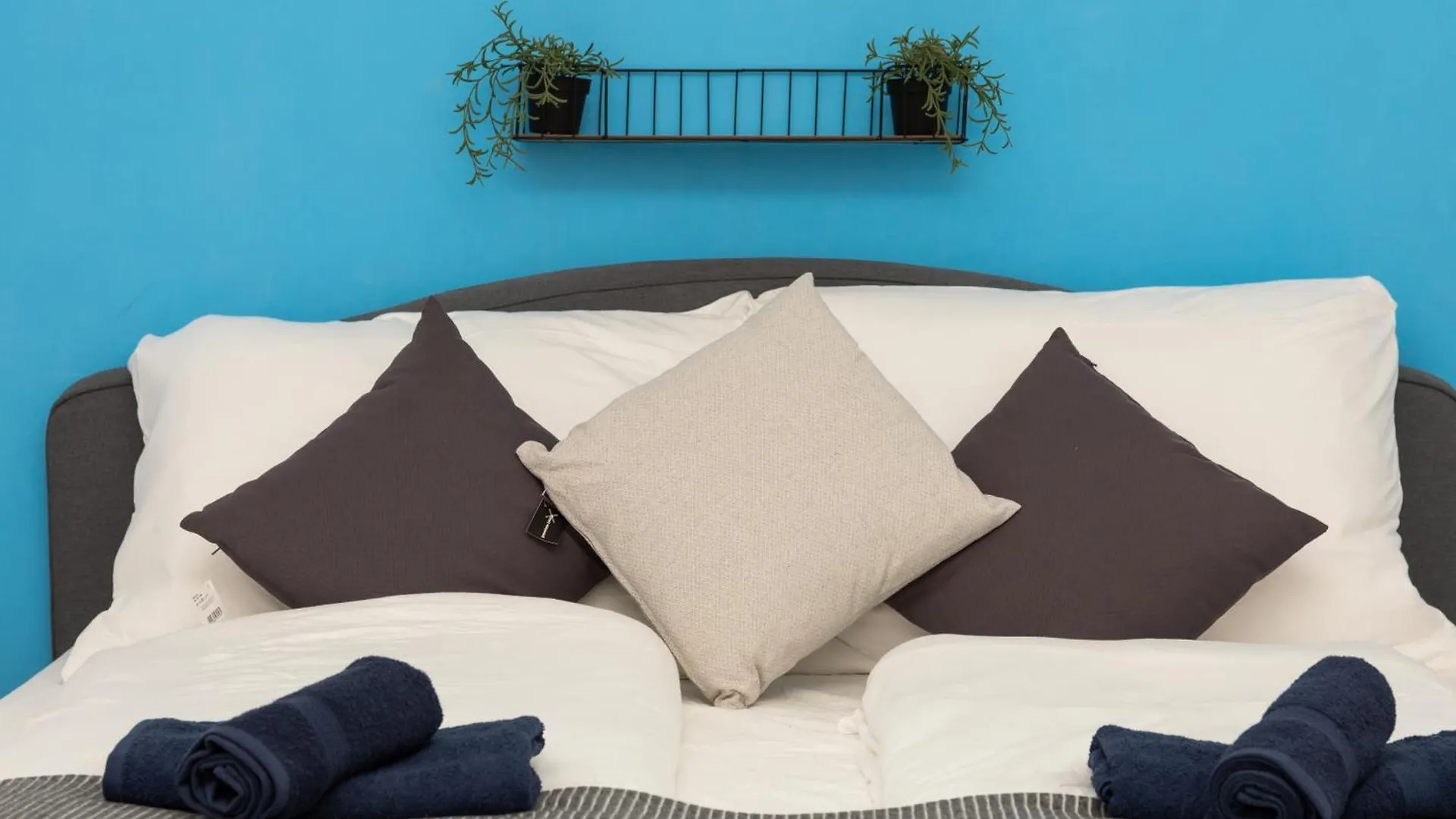 アパート The Big Prater Social Hub Double Bedroom